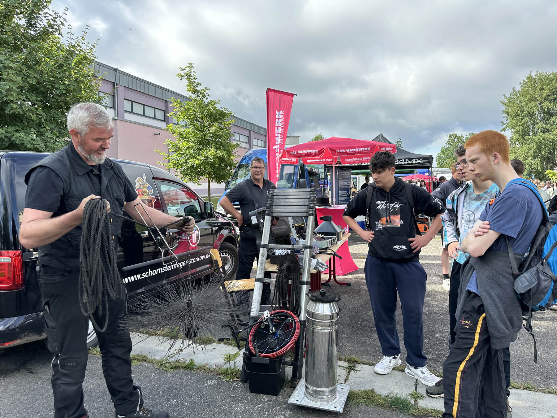 Lehrberufeschau des Handwerks Storkow