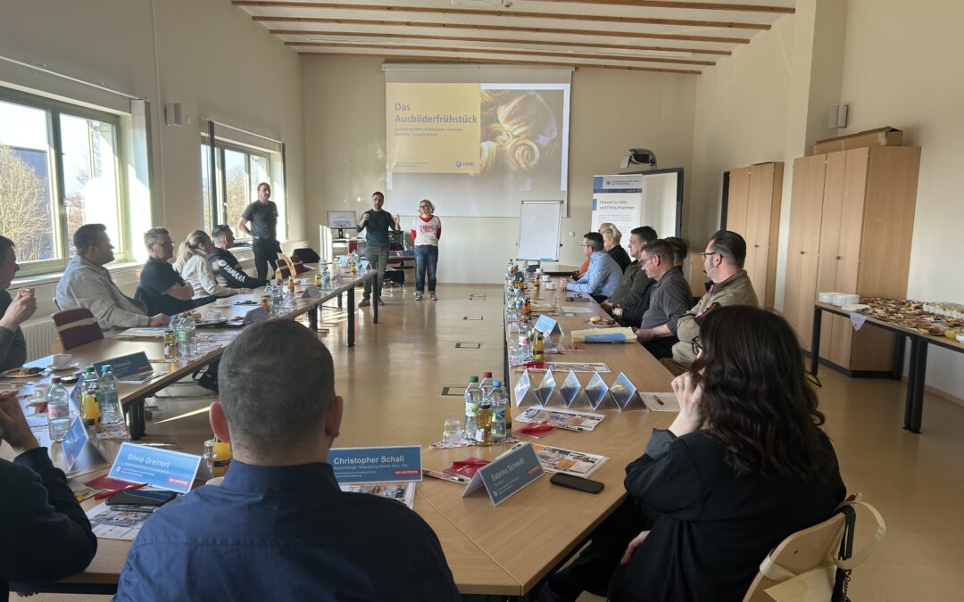 Rückblick auf ein gelungenes Ausbilderfrühstück in Strausberg!